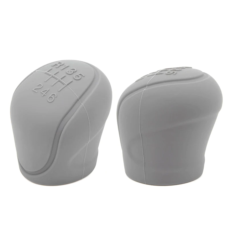 

New 1PC Non Slip Silicone Gear Shift Knob Cover 6 Speed Manual Car Protective Handle Auto Interior Accessories