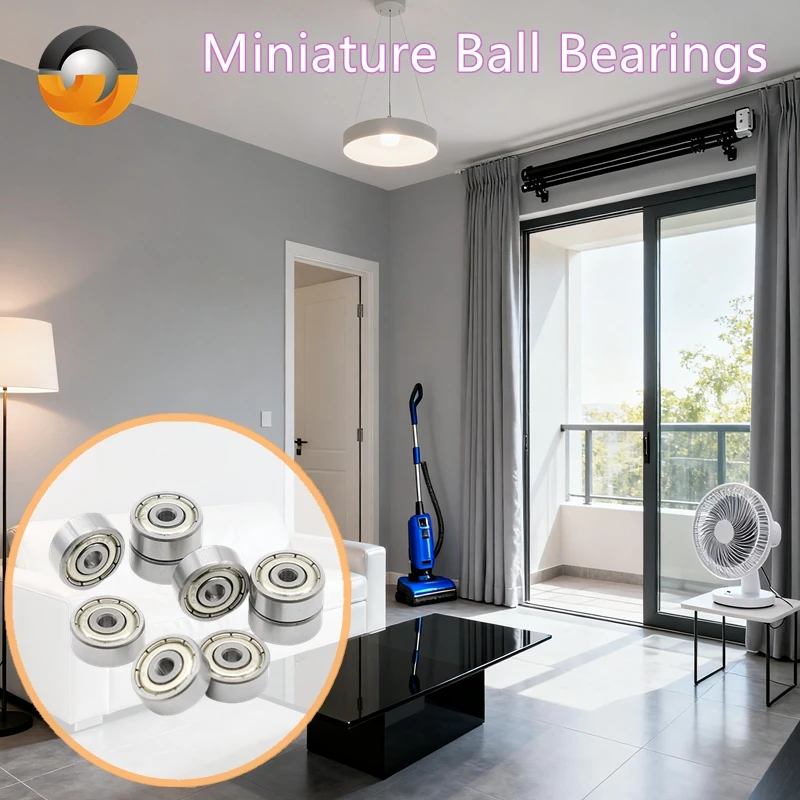 

Bore 3mm 4mm 5mm 6mm 7mm 8mm 9mm Bearing ABEC-7 605 606 607 609 625 626 627 628 629 ZZ 2Z Roller Wheel Lubricated Sealed Bearing