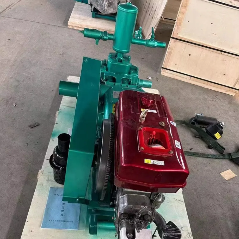 Factory Direct BW200 Mud Pump Horizontal Triplex Reciprocating Slurry Pump for Mountain Drilling Tunnel Reinforcement