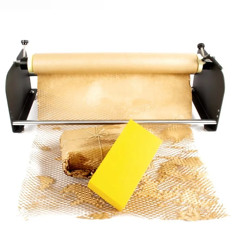 

2024 High Quality Kraft Paper Wrap Manual Making Machine Honeycomb Paper Dispenser