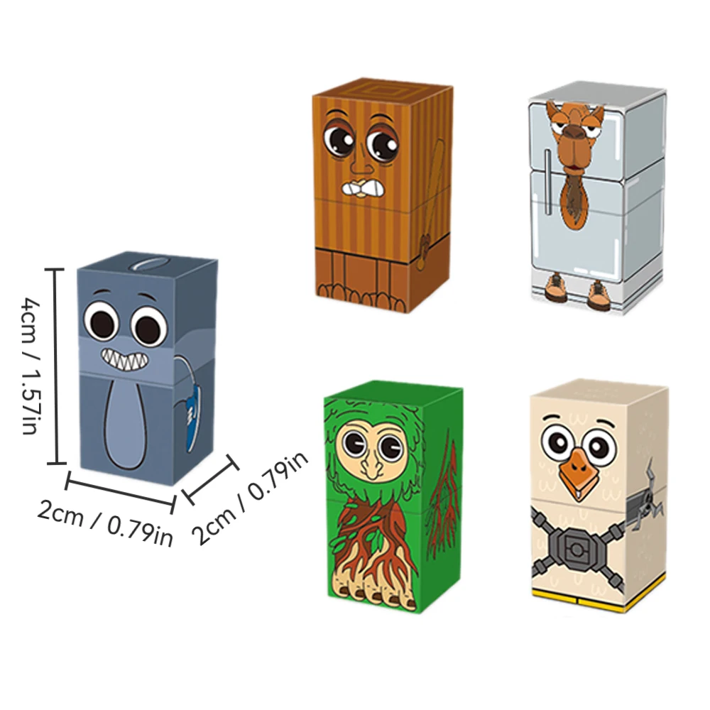 TungTungTungSahur Figuur Building Fun Educatief AI Karakter Magnetische Blokken Set DIY Bricks Creatieve STEM Speelgoed Kids Gift