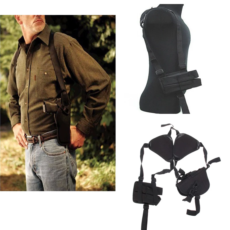 

Adjustable Tactical Nylon Holster Gun Holster Concealed Carry Hunting Shooting Pistol Shoulder Gun Holster Glock 17 19