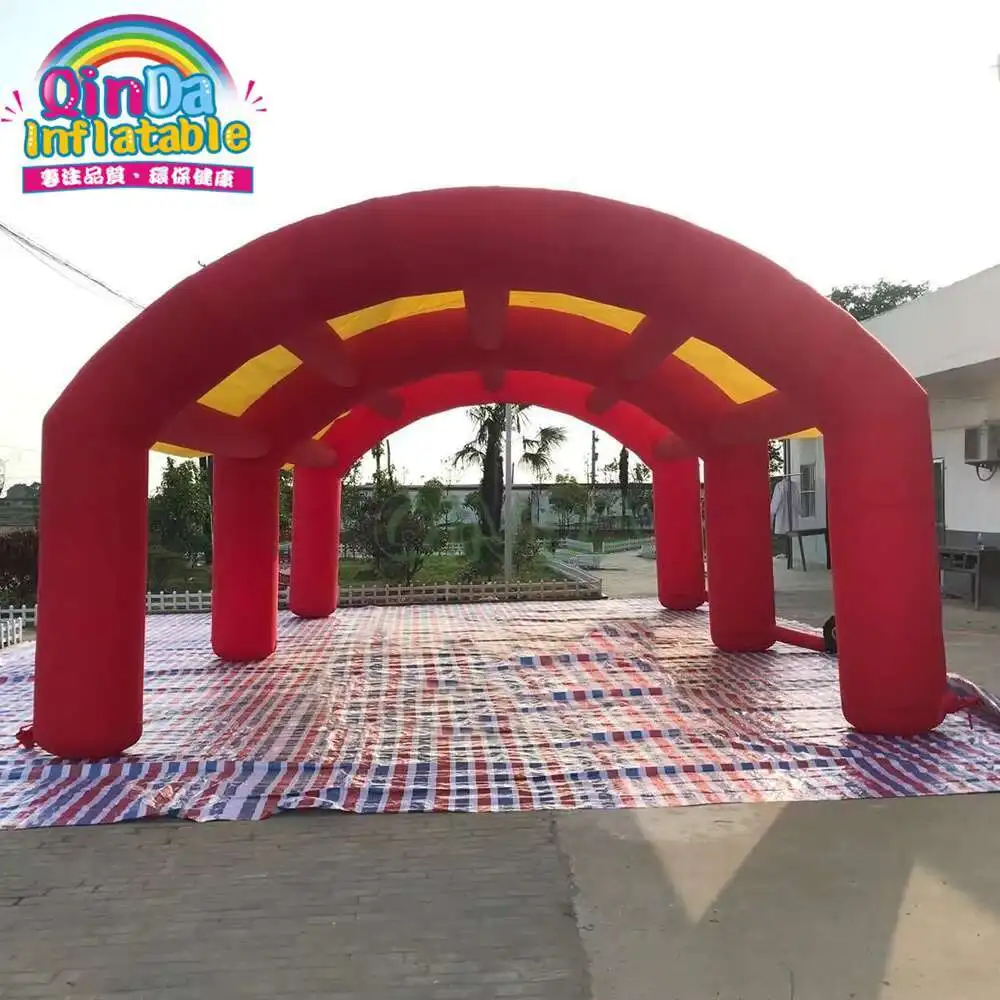 Tienda inflable de las piernas del araña del césped del patio de la playa del acontecimiento para la marquesina del cenador que acampa