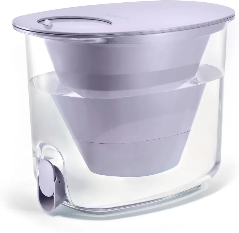 

Home High-Capacity Water Dispenser, 35-Cup, Wisteria, BPA-Free Designed for Everyday Protects Against ,