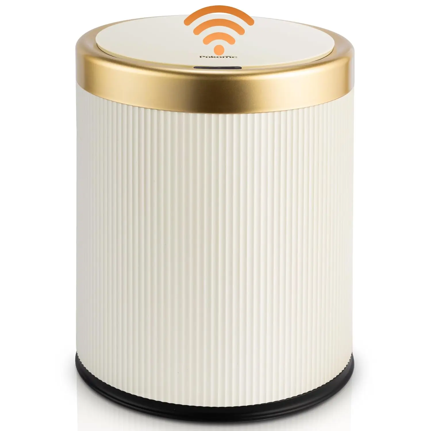 

Bathroom Trash Can with Lid，3.5 Gallon Motion Sensor Waterproof Touchless Garbage Can, Smart Plastic Trash Bins Suitable for