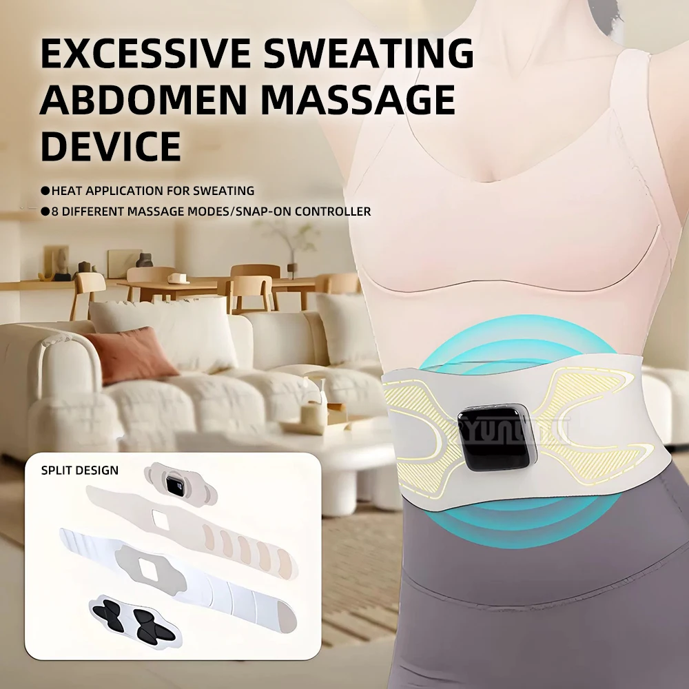 

Спортивный фитнес-пояс для массажа жира - регулируемая машина для похудения тела для домашнего использования