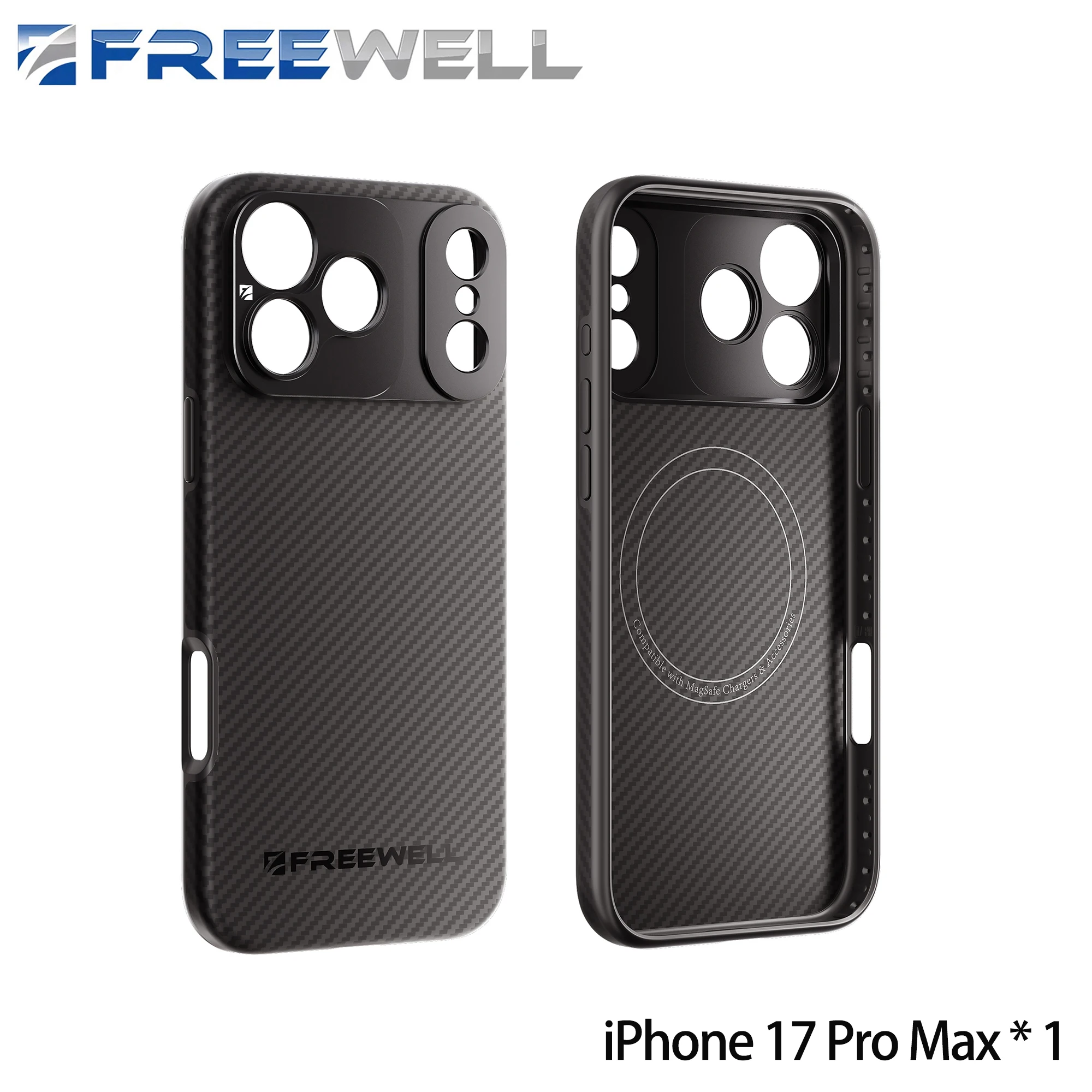 FREEWELL iPhone17 pro ケース 未使用品 Freewell 17mm Mount iPhone Case for iPhone 17/16/15/14/13 Pro＆Pro