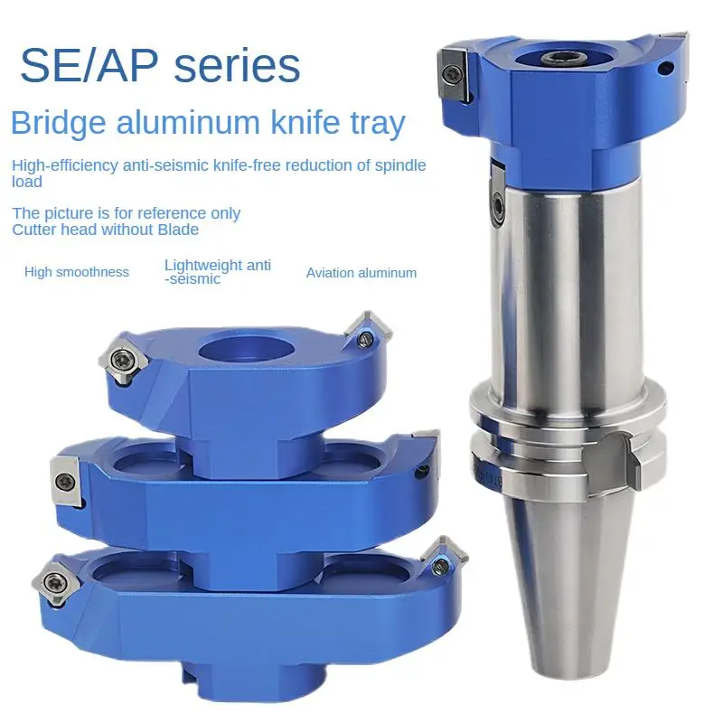 

Глянцевый мостовой алюминиевый режущий центр с ЧПУ, торцевая фрезерная головка, фрезерный диск 400R SE12