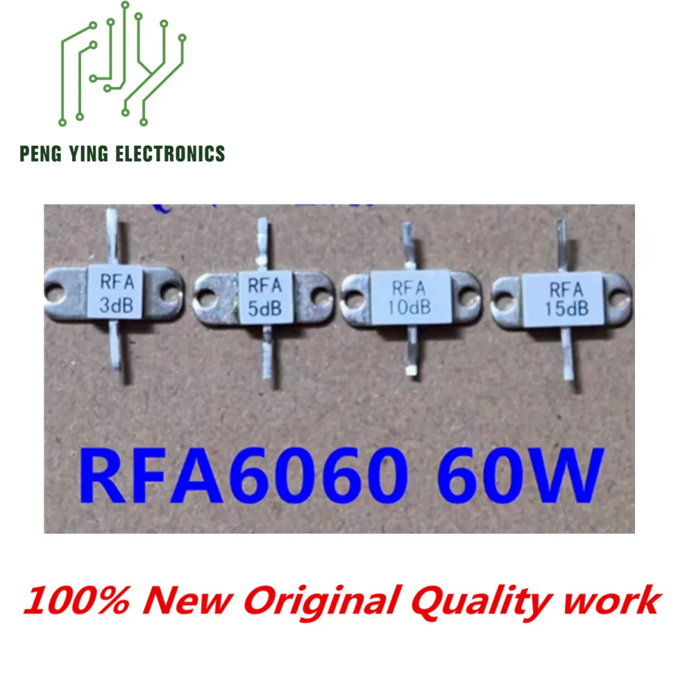 

1PCS 100%NEW Chips 60W attenuation sheet with flange RFA6060 60W 3DB 5DB 10DB 15DB RF attenuation resistance