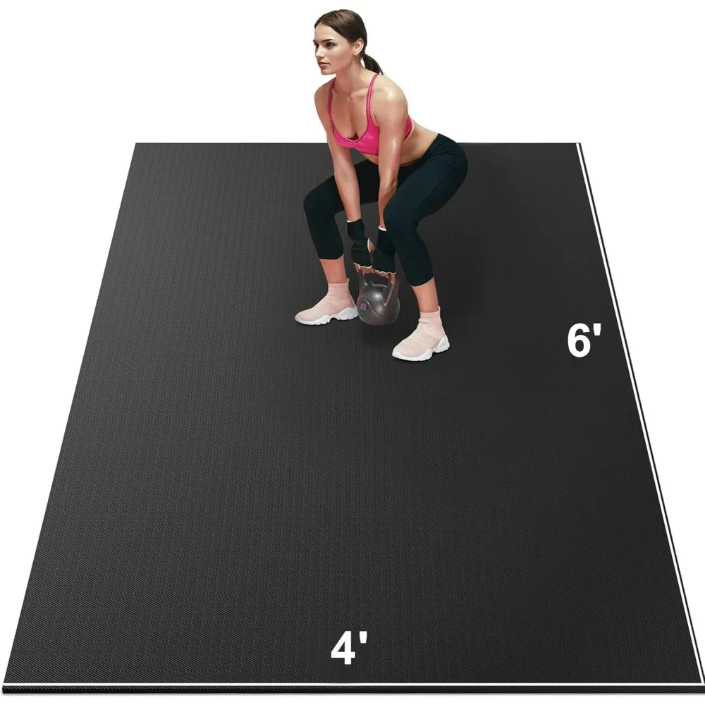 

Oversized Fitness Ultra Durable Non-Slip 7mm Thick Fitness Mats, different sizes Non-Slip Barefoot Exercise Yoga Mat Fitness