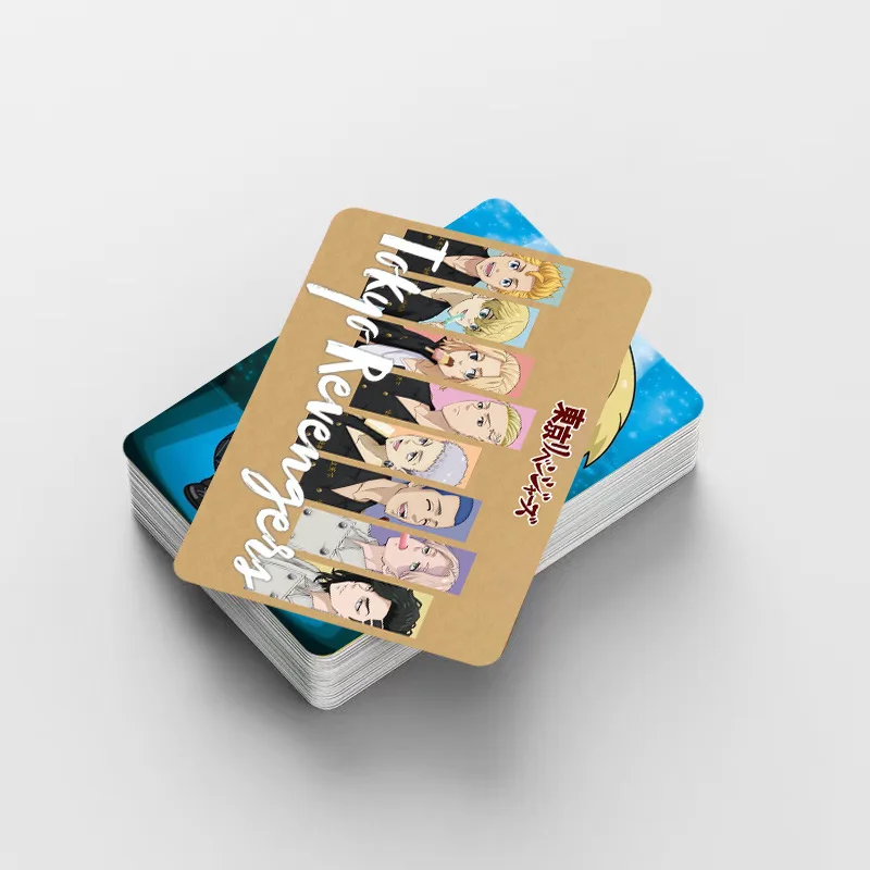 Tokyo Revenge Double-sided HD Color Print Photo Card Animation Peripheral Collection Card Stickers