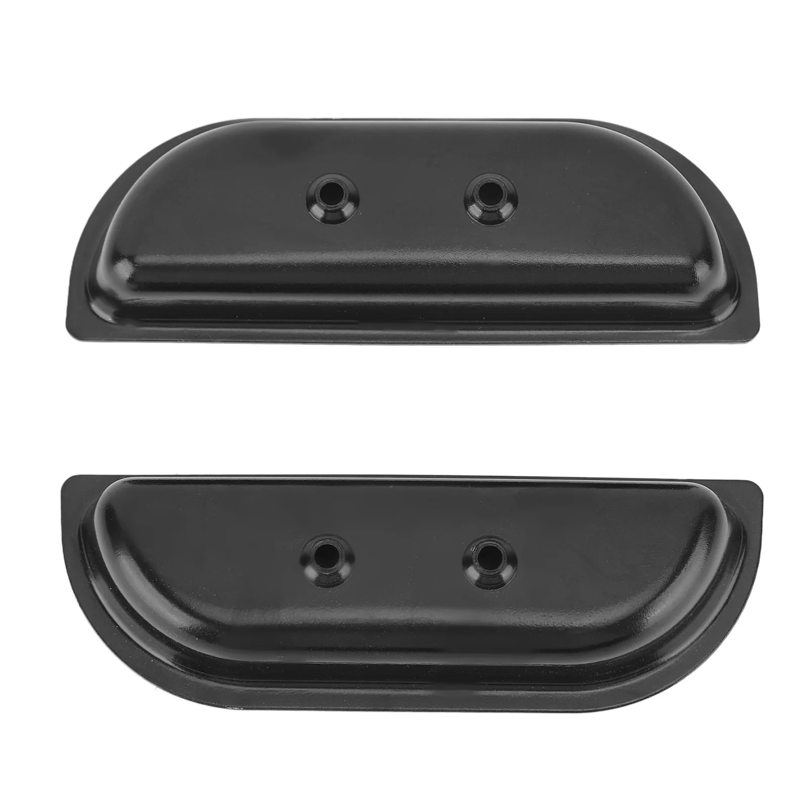 1pair Door Panel Arm Rest Cups Metal Cup Holder Replacement for Ford Truck F‑100 1973 to 1979 Black