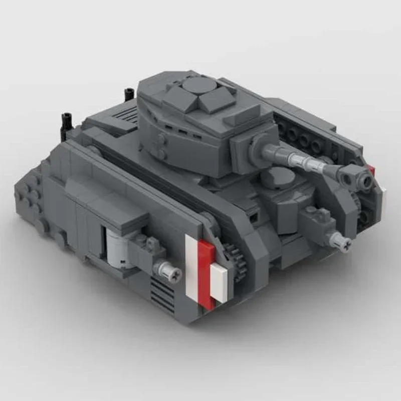 Moc Building Bricks Military Weapon Model Main Battle Tank Technology Modular Blocks Gifts Toys For Children DIY Sets Assembly