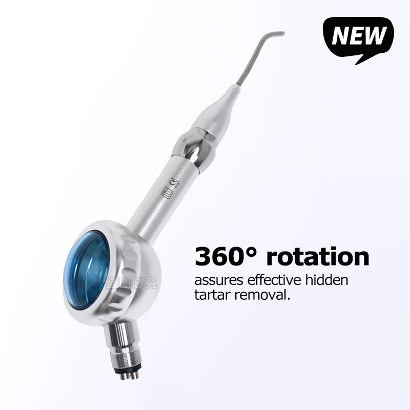 Dental Air Prophy Unit Teeth Whitening/Cleaning Spary Polisher Jet Oral Hygiene Prophy Polishing Tool Copper Material