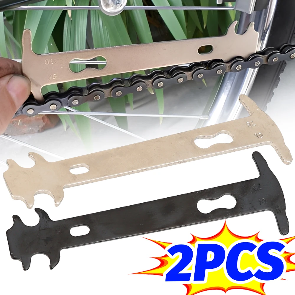 

Тестер велосипедной цепи, точность штангенциркуля 0,75% 1% износа, портативный легкий дорожный велосипед, металлический датчик растяжки цепи, инструмент для ремонта велосипеда