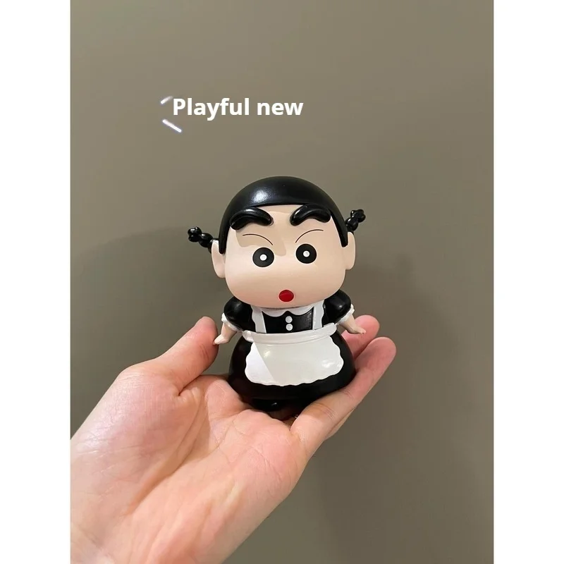 

Маленькая игривая горничная Crayon, новая милая мультяшная рука с косичкой, детские игрушки, подарок на день рождения