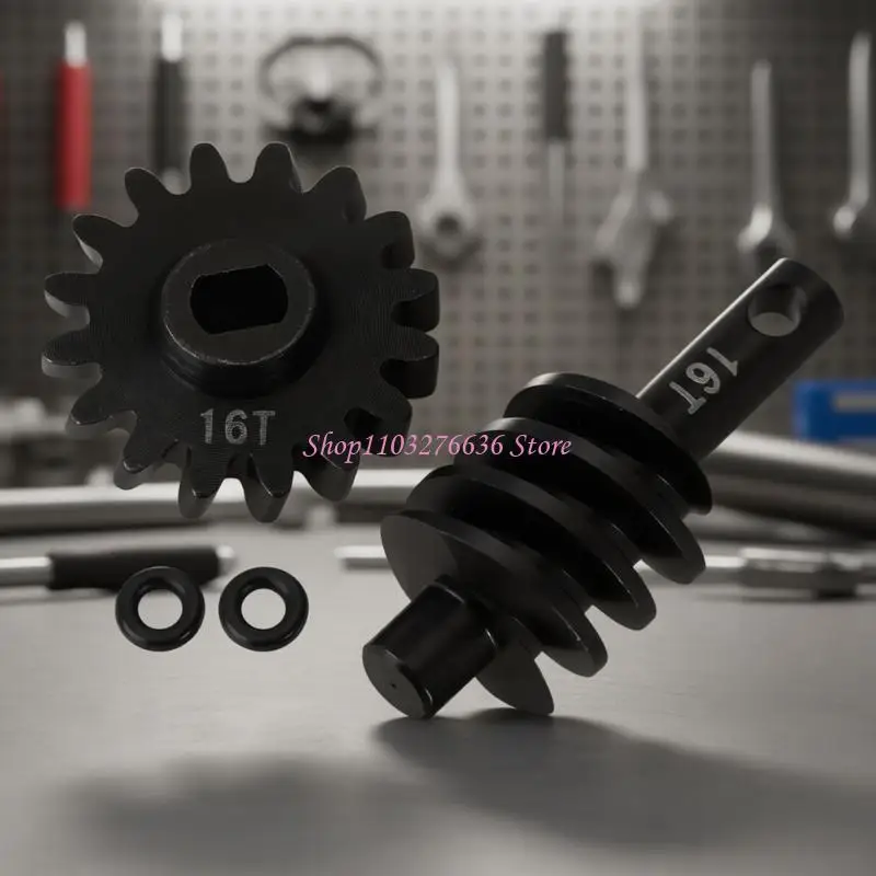 R6FD Accuracy Cut Aluminum Gear Set Enhanced Performances Optimized for SCX24 90081