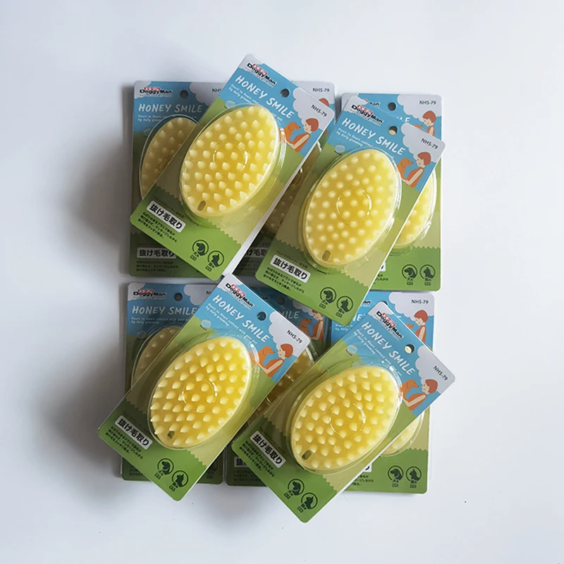 10Pcs Pet Massage Brush Cleaner Puppy Wash Tools Soft Gentle Silicone Quickly Cleaing Washer Dog Cat Rabbit Brush Tools