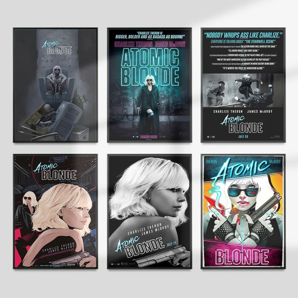 الذرية شقراء العمل الإثارة فيلم الفن طباعة ملصق الفيلم الحديثة قماش اللوحة ديكور ملصقات جدار