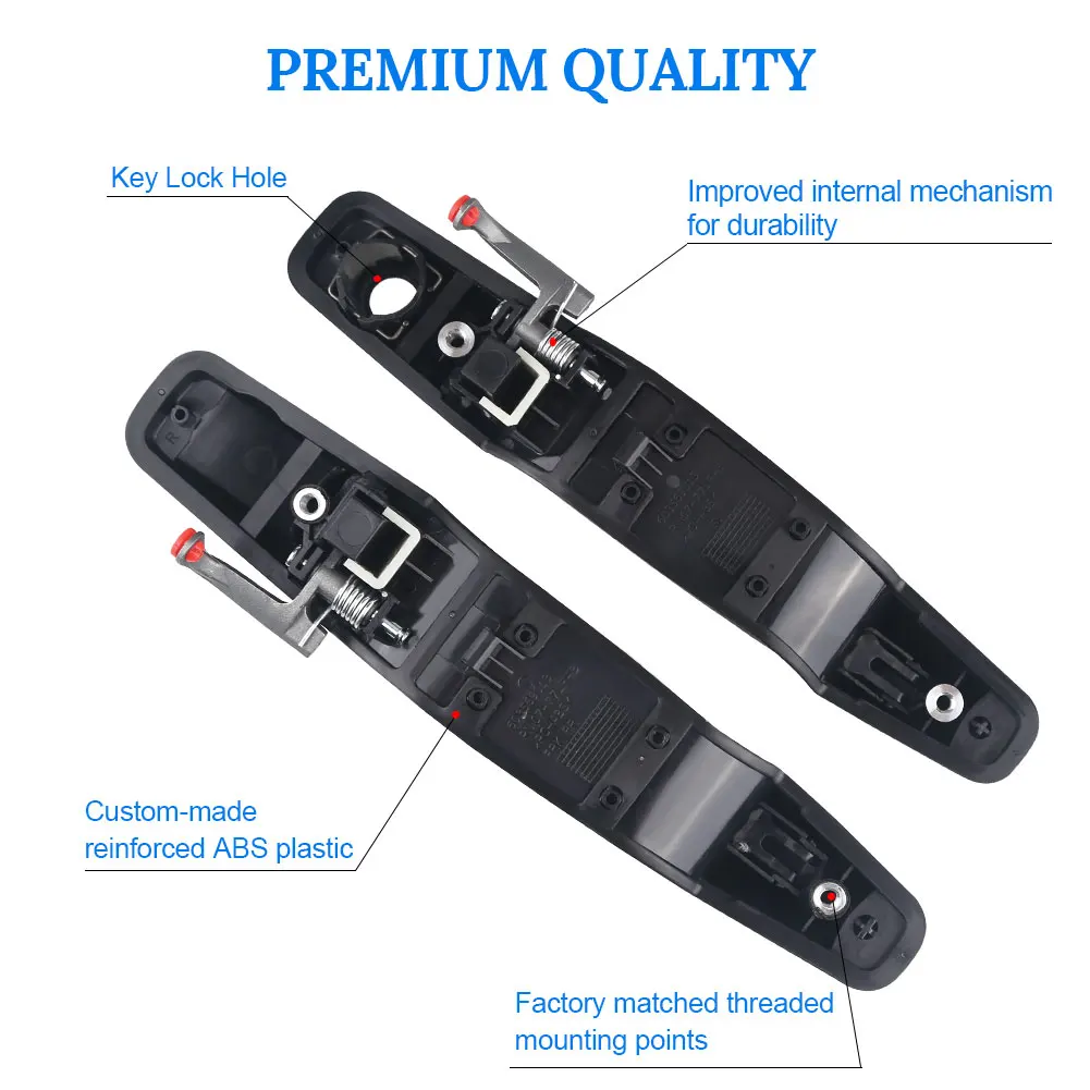 Outside Exterior Door Handle For Chevy Silverado Tahoe Suburban GMC Sierra Yukon Cadillac Escalade Front Rear Left Right