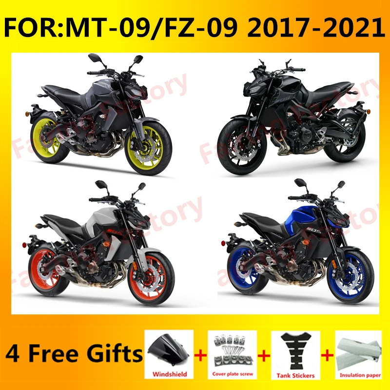 ABS Injection mold Full Fairing Body Kit Fit For 2017 2018 2019 2020 2021 For Yamaha MT07 FZ07 MT-07 Set MT 07 FZ 07 fairings