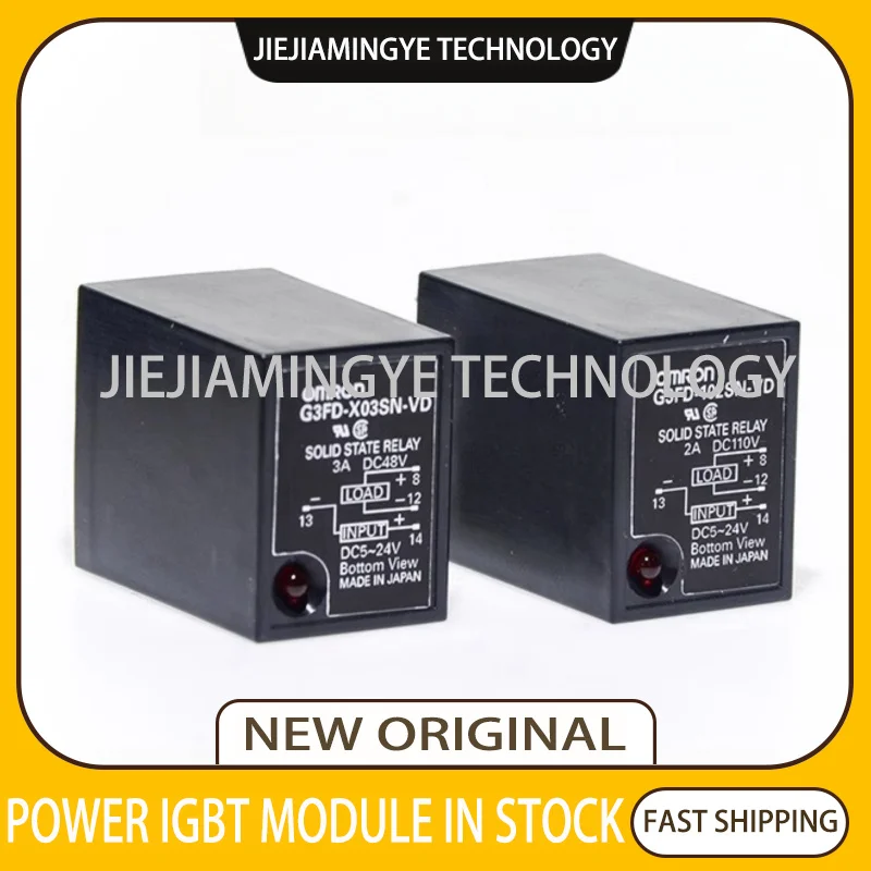 Original brand new solid-state relay G3FD-102SN-VD G3F-203SLN G3H-203SN DC5-24V