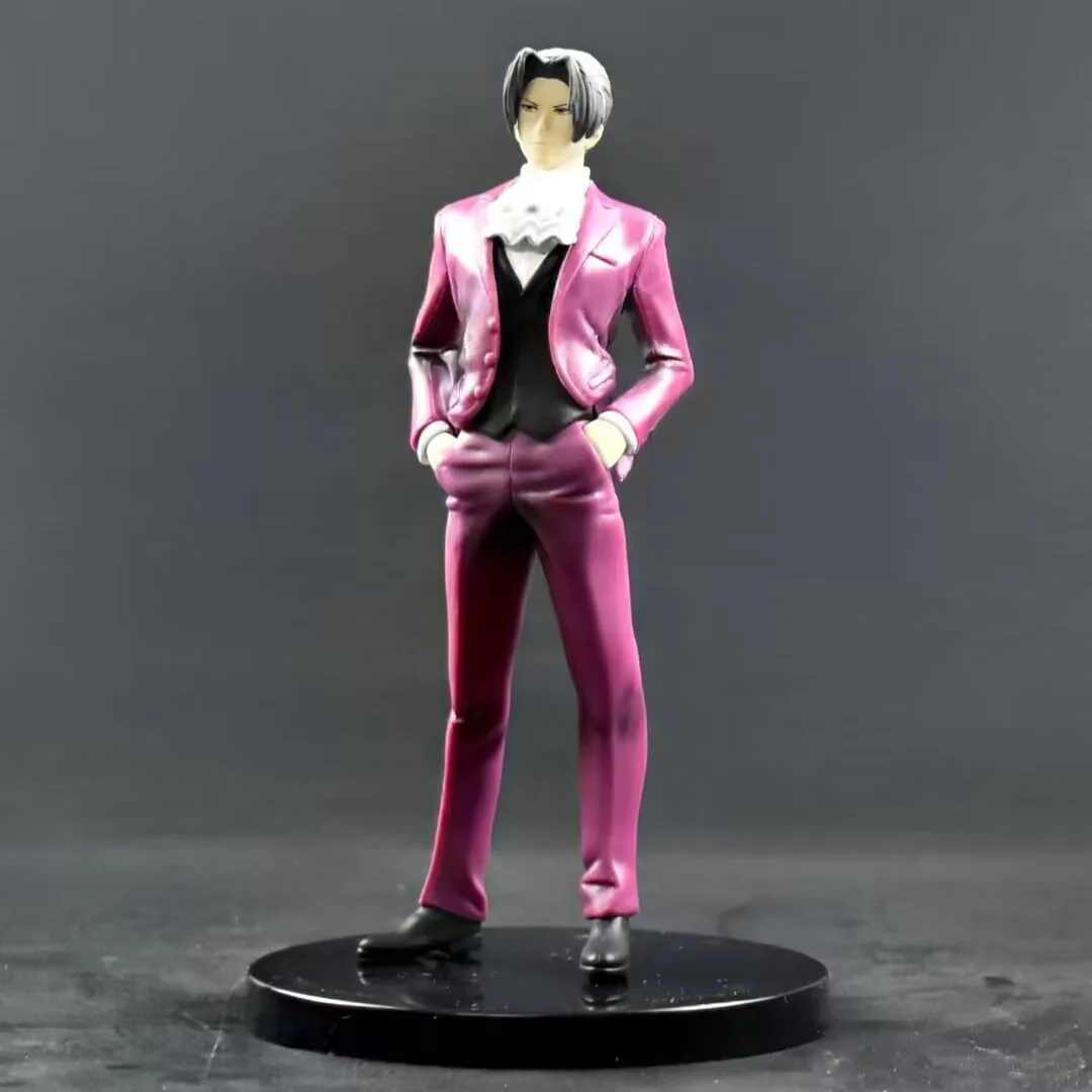 18cm Ace Attorney Miles Edgeworth Action figure toys collection doll Christmas gift with box