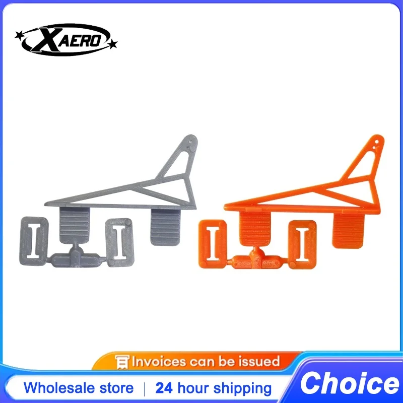 

XAERO 10PCS Ultra Light Horns for RC Airplanes, Orange/Grey, Foam Model Accessories, Electric Plane Replacement Parts