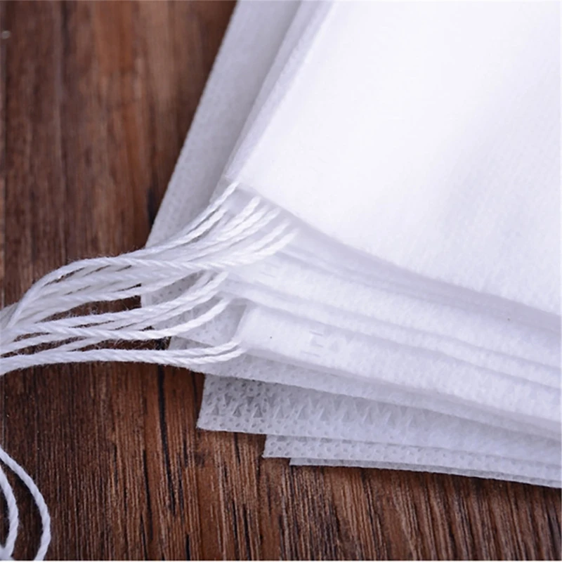 Empty Drawstring Bag for Cooking Soaking Medicinal Liquor Tea Coffee Filter Bag DIY Craft Spices Bag Disposable Mesh Bag