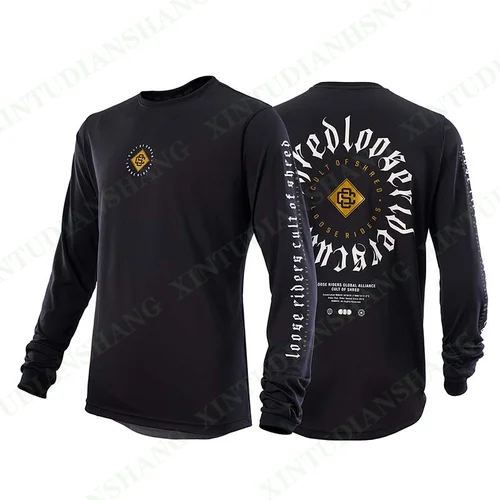 Imagen 2 del producto 2023 Loose Rider Jersey de manga larga para hombre BMX Enduro camisetas para descenso MTB bicicleta de montaña camisetas todoterreno DH motocicleta Jersey