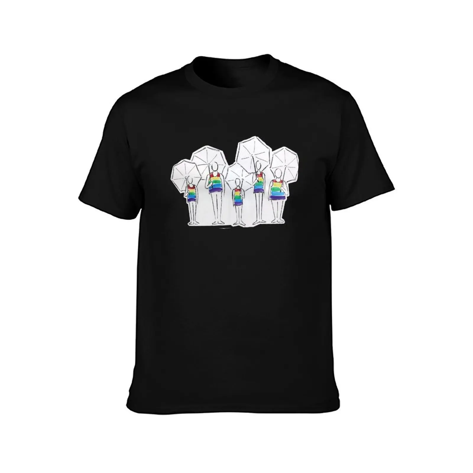 Row of Defenders T-Shirt Soft Basic Cotton Short Sleeve Tee T-Shirt