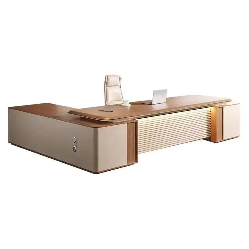 

Boss table, office table and chair simple modern manager table supervisor table and chair combination