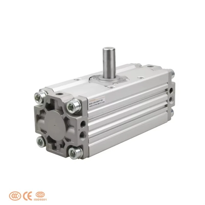 Compatible with SMC Type Single Piston Rotary Actuator Pneumatic Hydraulic air Tie Rod Cylinder for Cnc Lathe