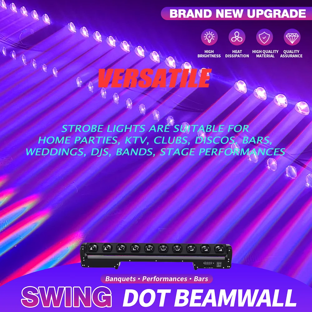 285 واط RGBW كشاف إضاءة للحفلات أسود 10X25 واط LED شعاع تتحرك رئيس أضواء للمسرح ل KTV نادي بار الزفاف DJ الطعام هالوين الديكور