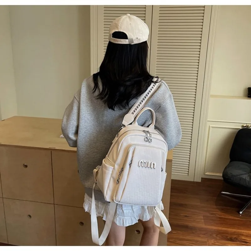 حقيبة نسائية جذابة كاجوال بكتف واحد رائعة ومحمولة على الموضة للطلاب حقيبة كروس على طراز الحرم الجامعي للتنقل فريدة من نوعها #3