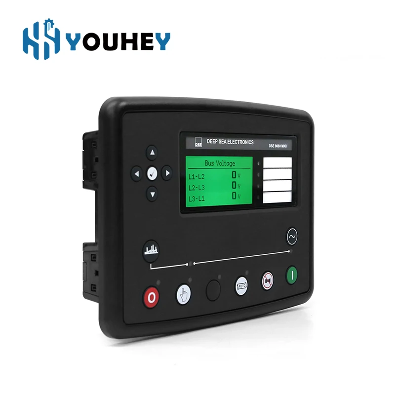 DSE8660 MKII Original Deep Sea Diesel Generator Controller Panel DSE 8660 MK2 Auto Transfer Switch & Mains Control