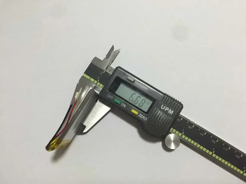 Nueva batería de polímero de litio de 3,7 V de plena capacidad 703048   Walkie talkie GPS 1200MAH / equipo / Mini