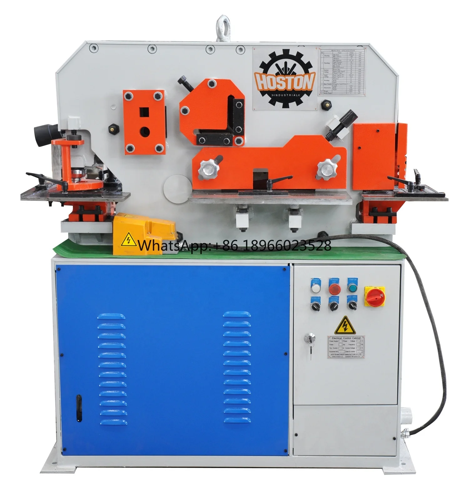 Factory Price Hydraulic Iron Worker Q35Y-12 Ironworker Combined Punching Shearing Notching Machine for Metal Plate