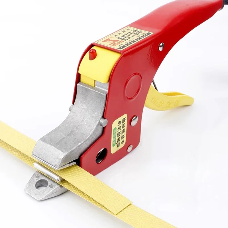 الكهربائية الساخنة تذوب كماشة مشبك آلة التعبئة والتغليف الحرة PP حزام من البلاستيك الموتر التعبئة والتغليف كماشة صندوق من الورق المقوى حزمة التجميع #6