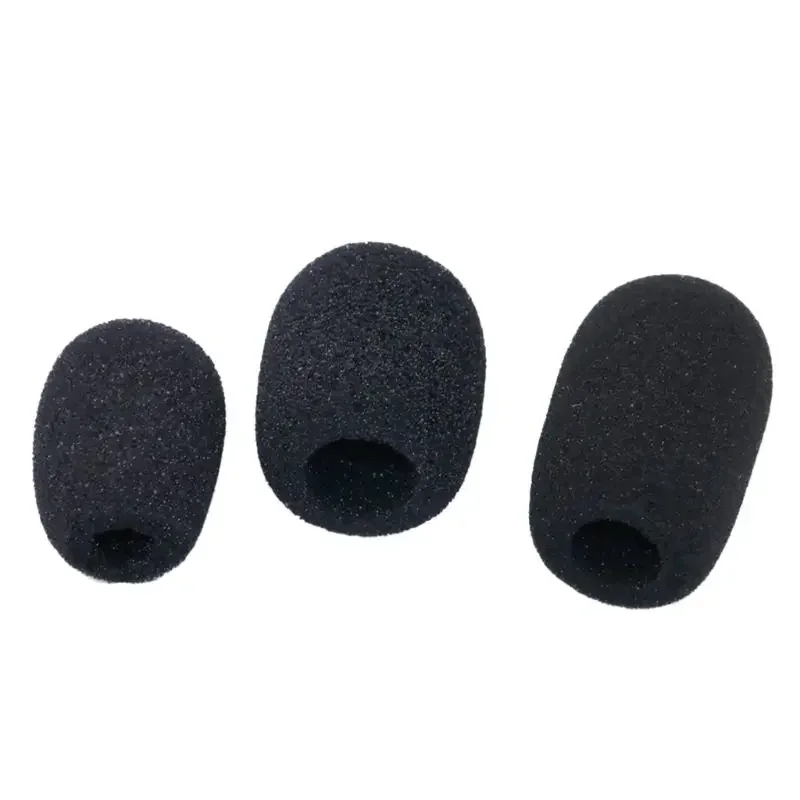 Microphone Foam Windscreen Microphone Foam Cover, Mic Wind Cover Sponge Foam for Dance Halls, Conference Rooms,