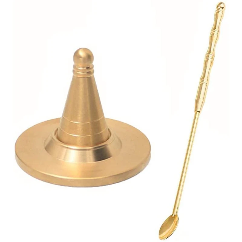 Brass Incense Cone Mold Incense Cone Making Molds Incense Stove Holder DIY Incense Tower Making for Home