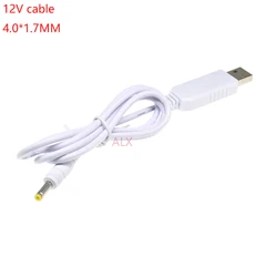 USB DC 5V to DC 12V Step up Cable Module Converter USB TO DC 4.0*1.7MM MALE PLUG power CABLE 4.0X1.7 4.0X1.7MM Booster wire