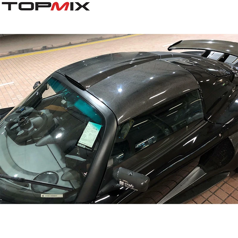 For Lotus Exige S2 (2004-2011) OEM-Style Carbon Fiber Roof (Track-Tested 30% Weight Reduction, UV-Resistant Coating)