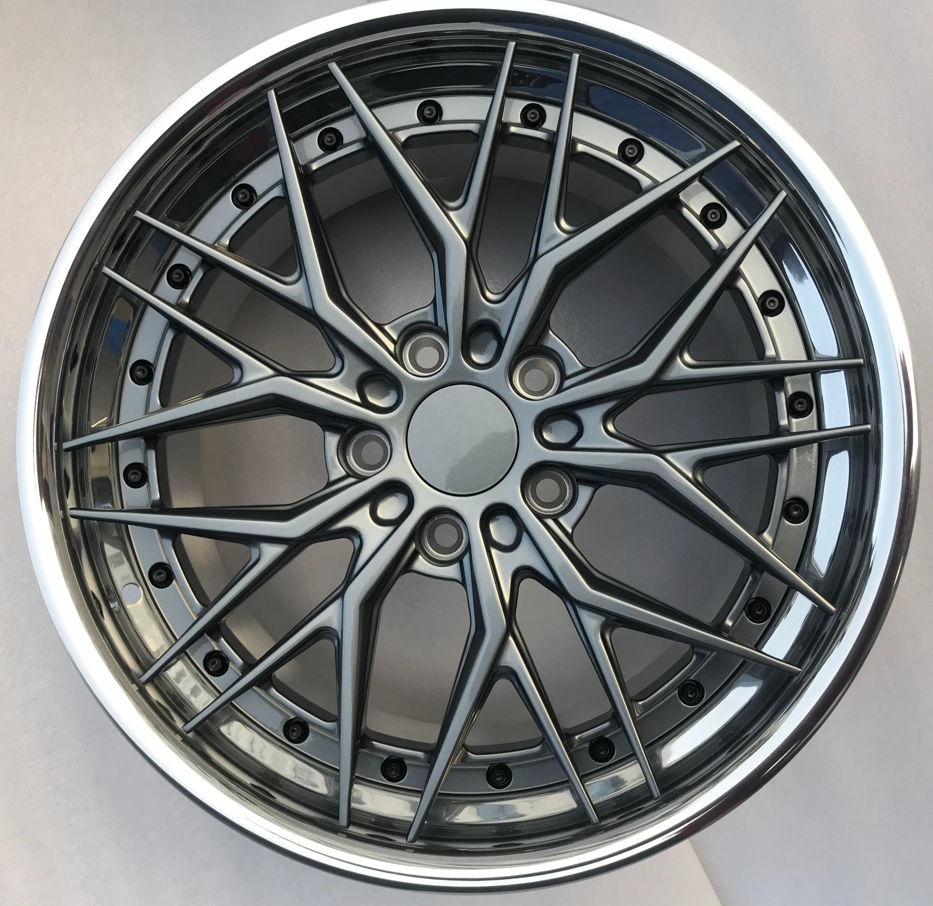 for   High quality custom car rim18- 22 inch aluminium alloy forged car wheel made in China BOLUN for Corvette C8 C7 ZR1 Z06 C6