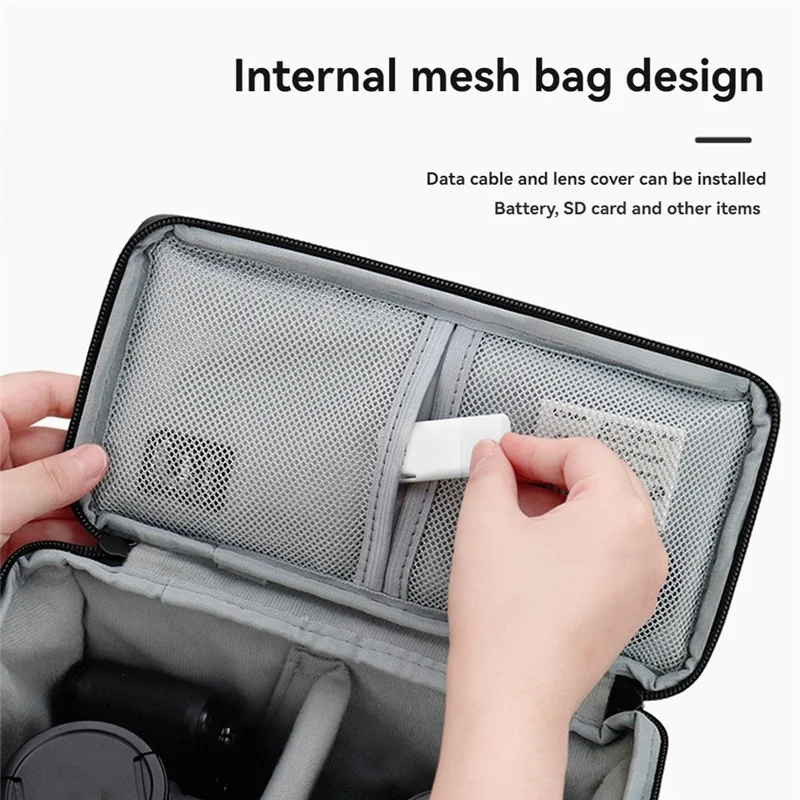 

T31C-BOONA Waterproof DSLR Camera Bag Lens Storage Shoulder Bag For Canon, Nikon, Sony - Micro Single Handbag, Photography Gear