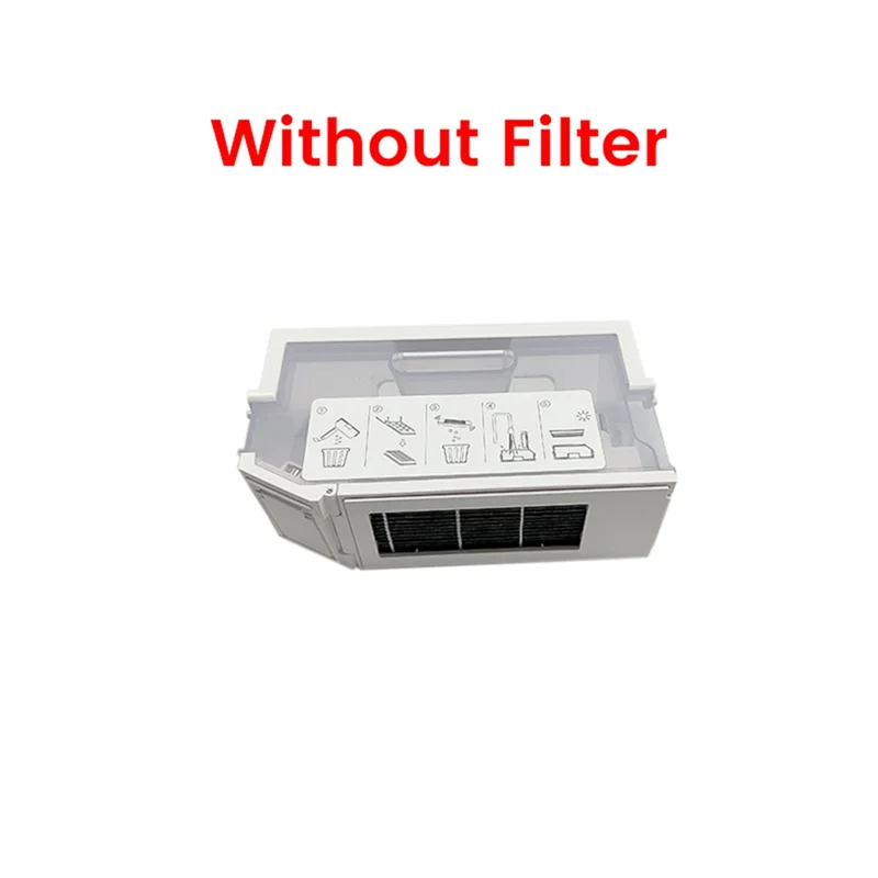 BBNV-صندوق الغبار ل Ecovacs Deebot X2 / X2 Pro / X2 Omni جهاز آلي لتنظيف الأتربة استبدال أجزاء صندوق غبار القمامة