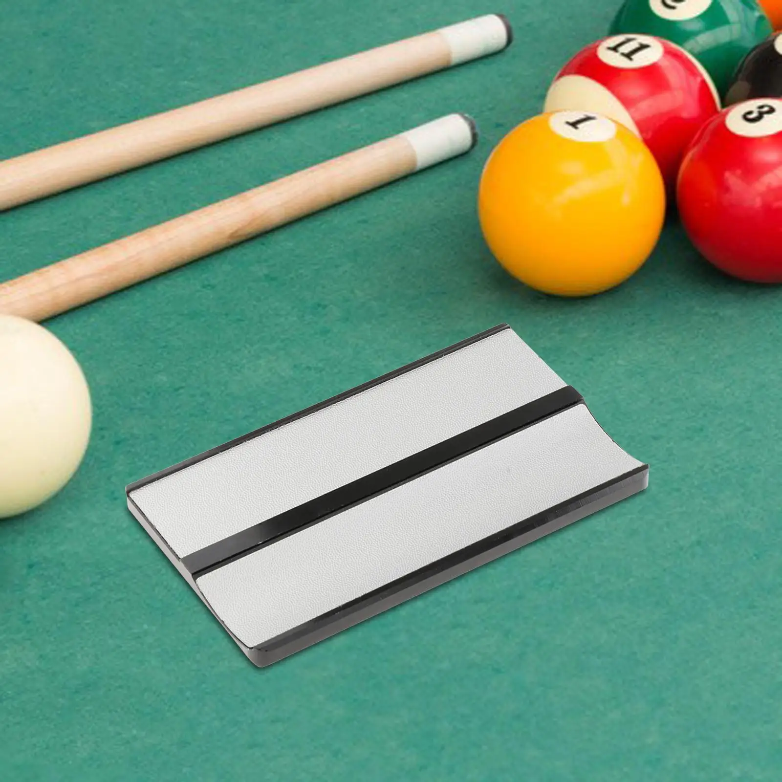 

Billiard Stick Tip Shaper File Board Pool Cue Tip Repair Tool Portable Billiards Cue Accessories Grinder Pool Cue Tip Burnisher