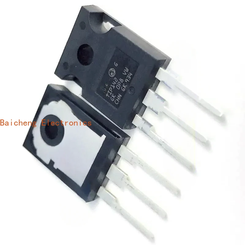 10PCS TIP142  Chip Electronic Integrated Circuit TO-247 TIP 147 142 Darlington Transistor Package TO247 TIP147