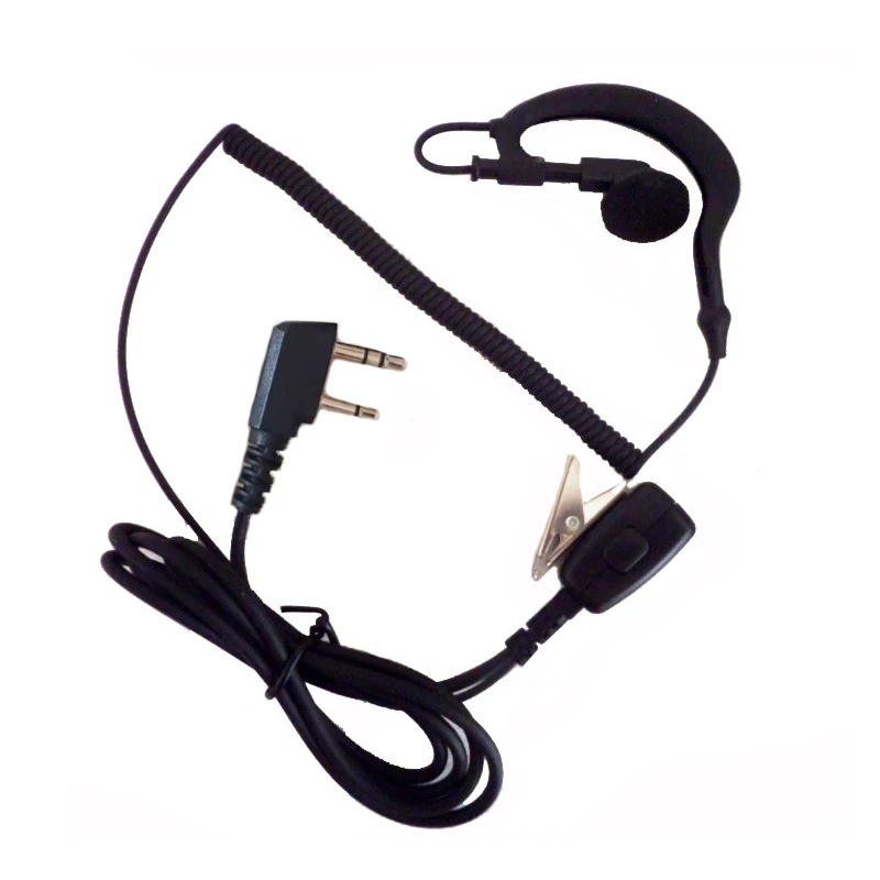 G Shape Walkie Talkie Earpiece for Icom Radio IC-V8, V80, V80E, V82, V85, F4026, F3G, F4G, F11, F11S, F14, F14S, F21, F21S, F24