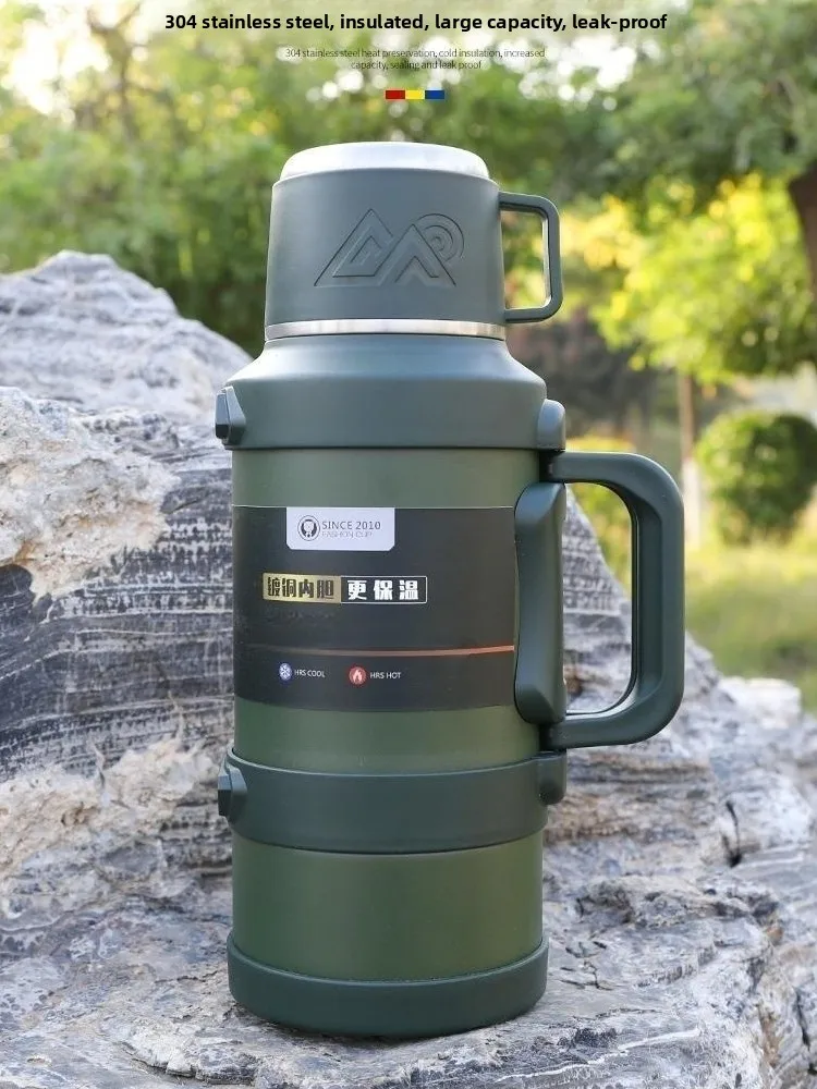 

Large Capaci 36 Stainl Steel Insulated Water Bottle Outdoor Travel Hot Water Bottle for Car And Home Dormi